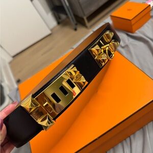 Hermes Collier de Chien 50 Belt
